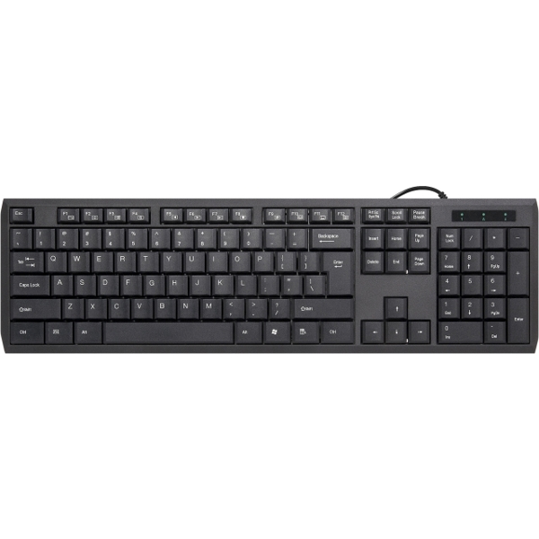 კლავიატურა Wired keyboard Defender OfficeMate SM-820 RU,black,full-sized