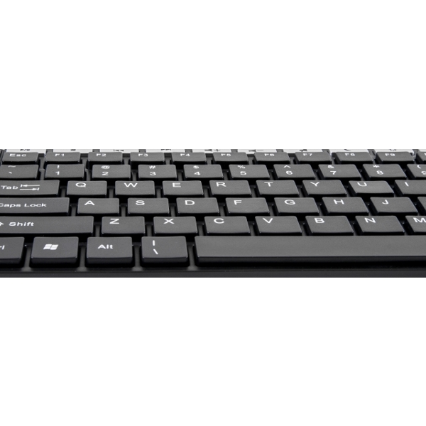 კლავიატურა Wired keyboard Defender OfficeMate MM-810 RU,black,full-sized