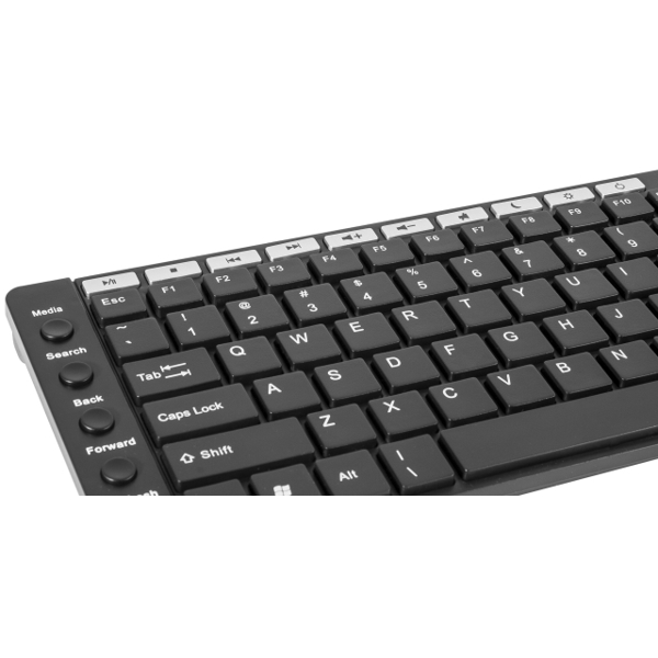 კლავიატურა Wired keyboard Defender OfficeMate MM-810 RU,black,full-sized