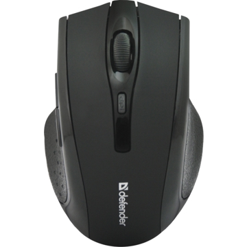 მაუსი Wireless optical mouse Defender Accura MM-665 black,6 buttons,800-1200 dpi