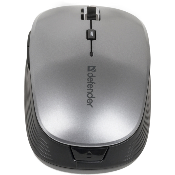 მაუსი Wireless optical mouse Defender Ayashi MS-325 grey,6 buttons,1000-2000 dpi