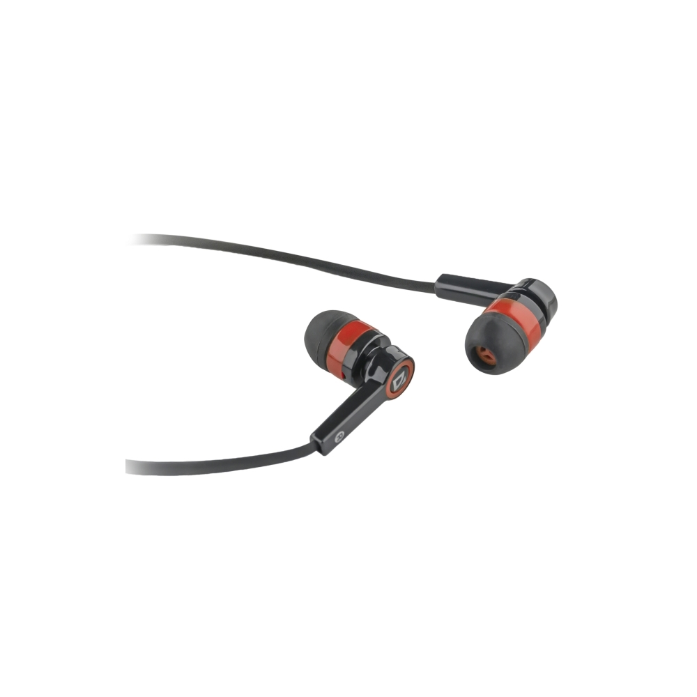 Headset for mobile devices Defender Pulse 420 black + red, in-ear (with Microphone)