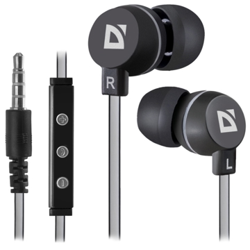 ყურსასმენი Headset for mobile devices Defender Pulse 453 black, for Android, in-ear (with Microphone)