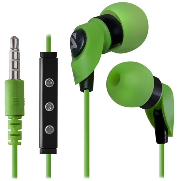 ყურსასმენი Headset for mobile devices Defender Pulse 455 green, for Android, in-ear (with Microphone)