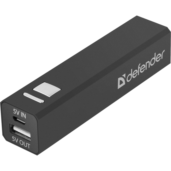 პორტალური დამტენი Power bank Defender Lavita 2200 2200 mAh, 1 USB, 5V/1A