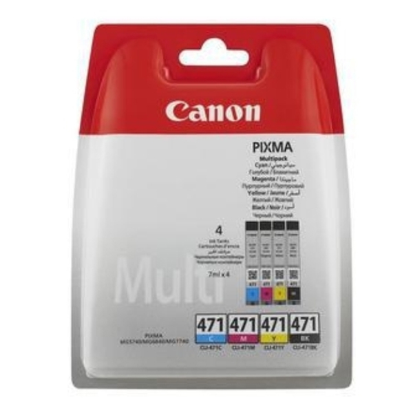 კარტრიჯი  CANON ORIGINAL CLI 471 MULTIPACK