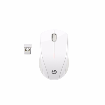 მაუსი  HP X3000 WIRELESS  MOUSE WHITE  (N4G64AA)