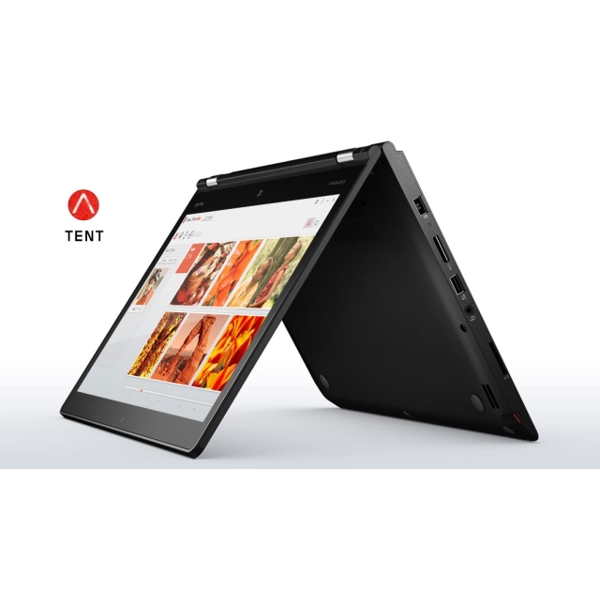 ნოუთბუქი  Lenovo  NoteBook TP Yoga 460 4G 256 W10P 14 FHD AG MT 720P BK CF NW,CORE_I5_6200U,Intel® HD Graphics 520,ram 4GB_DDR3L_1600, HDD 256GB_SSD_SATA3_OPAL2
