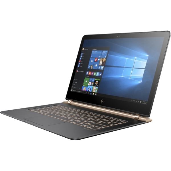 ნოუთბუქი  HP COMPAQ HP SPECTRE   13.3"  FHD, CORE I7-7500U, 8GB, 256GB SSD, HD GRAPHICS 520, WI-FI,BT,NO ODD, WIN 10