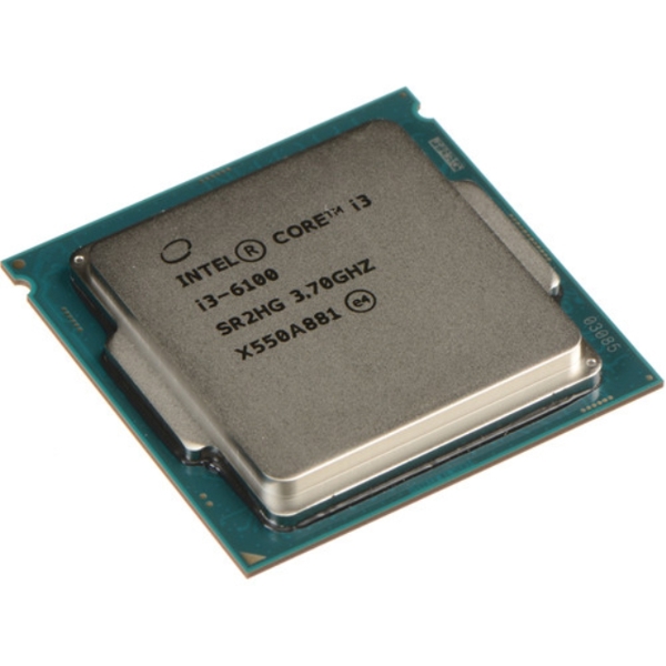 პროცესორი    INTEL CORE I3 -6100 3.7GHZ, 3MB LGA-1151 TRAY