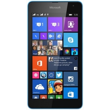 მობილური ტელეფონი MICROSOFT LUMIA 535 DUAL 8GB CYAN 