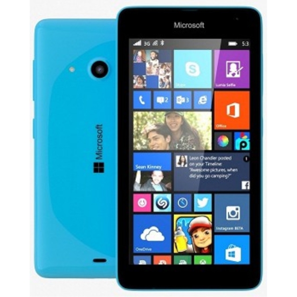 მობილური ტელეფონი MICROSOFT LUMIA 535 DUAL 8GB CYAN 