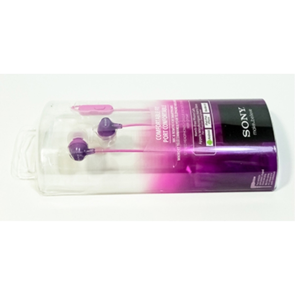 ყურსასმენი SONY MDR-EX15AP  VIOLET