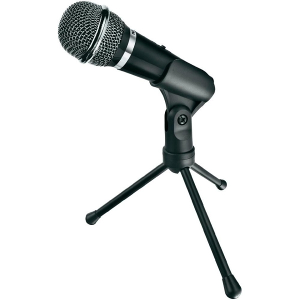 მიკროფონი TRUST High performance microphone with mute switch and tripod stand