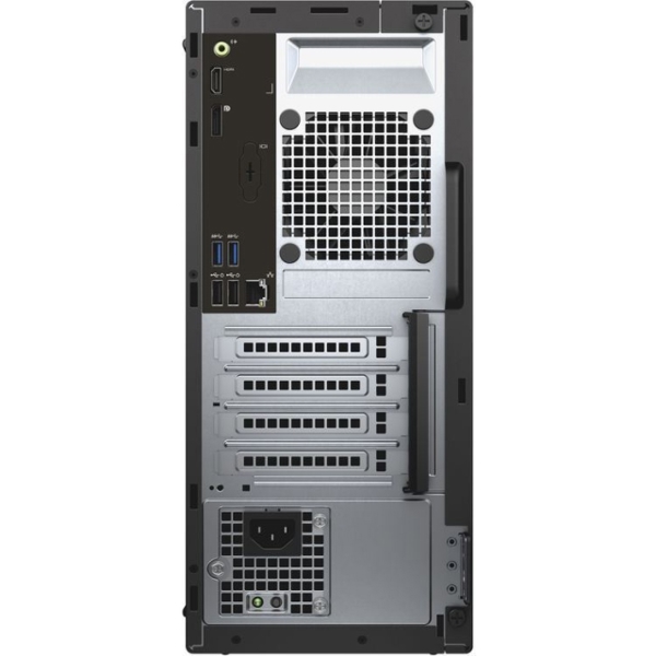 პერსონალური კომპიუტერი Dell OptiPlex 3040 Mini Tower BTX Intel Core i5-6500 Processor (Quad Core, 6MB, 4T, 3.2GHz, 65W) OptiPlex 3040 MT with 240W up to 85% efficient Power Supply (80Plus Bronze) DVD+/-RW Bezel 4GB (1x4G) 1600MHz DDR3L Memory 3.5 inch 500GB 7200rpm Hard Disk D