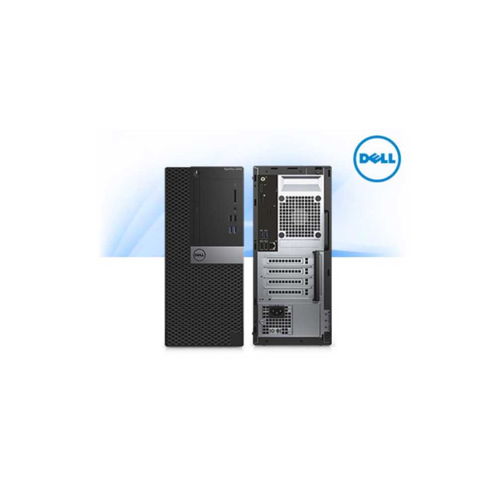 პერსონალური კომპიუტერი Dell OptiPlex 3040 Mini Tower BTX Intel Core i5-6500 Processor (Quad Core, 6MB, 4T, 3.2GHz, 65W) OptiPlex 3040 MT with 240W up to 85% efficient Power Supply (80Plus Bronze) DVD+/-RW Bezel 4GB (1x4G) 1600MHz DDR3L Memory 3.5 inch 500GB 7200rpm Hard Disk D