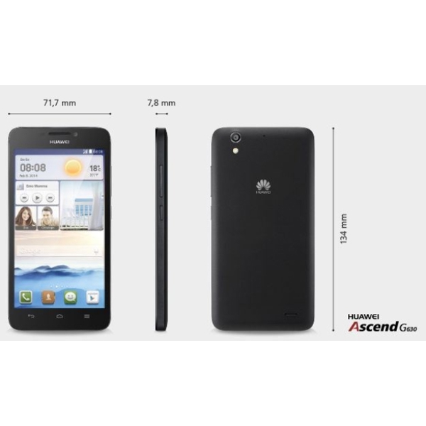 მობილური ტელეფონი Huawei Ascend G630 Dual Sim Black