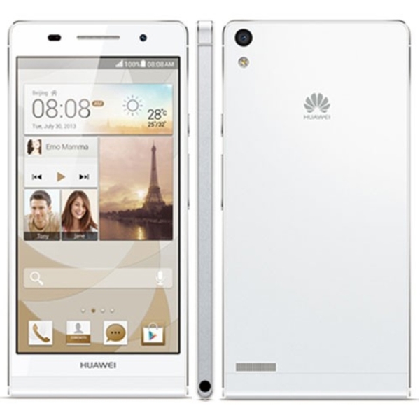 მობილური ტელეფონი Huawei Ascend P6 Single Sim White