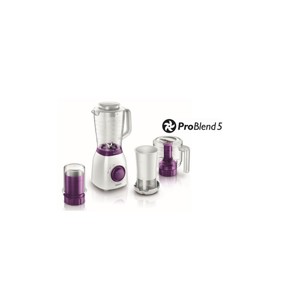 ბლენდერი PHILIPS HR2166/00, 600W, 2L, Blender, White