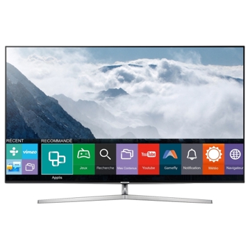 ტელევიზორი SAMSUNG  LED  TV65" (165CM) UE65KS8000UXRU SILVER UHD 4K 