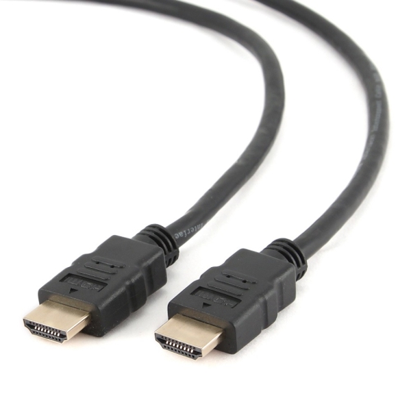 HDMI კაბელი  GMB HDMI HIGHT SPEED MALE-MALE CABLE .10M ,BULK PACKAGE