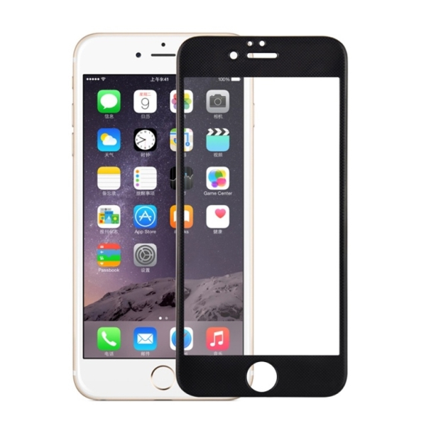 მობილურის აქსესუარი   FEMA FOR IPHONE 6 6S FULL SIZE TEMPERED GLASS 3D CURVED SCREEN FILM GUARD - BLACK