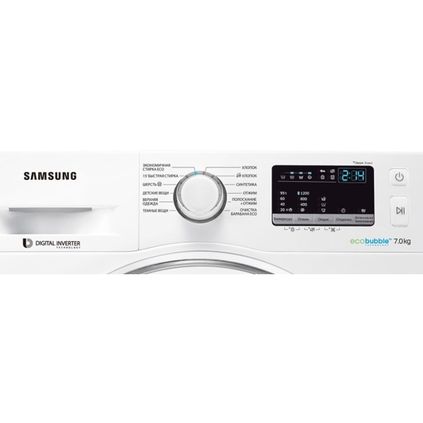 სარეცხი მანქანა SAMSUNG WW70J4210JWDLP  7 კგ 