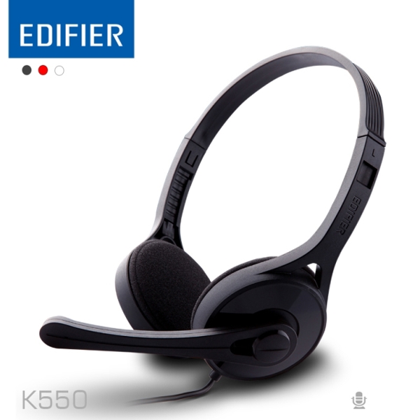 ყურსასმენი Edifier K550 Headset with Microphone Black