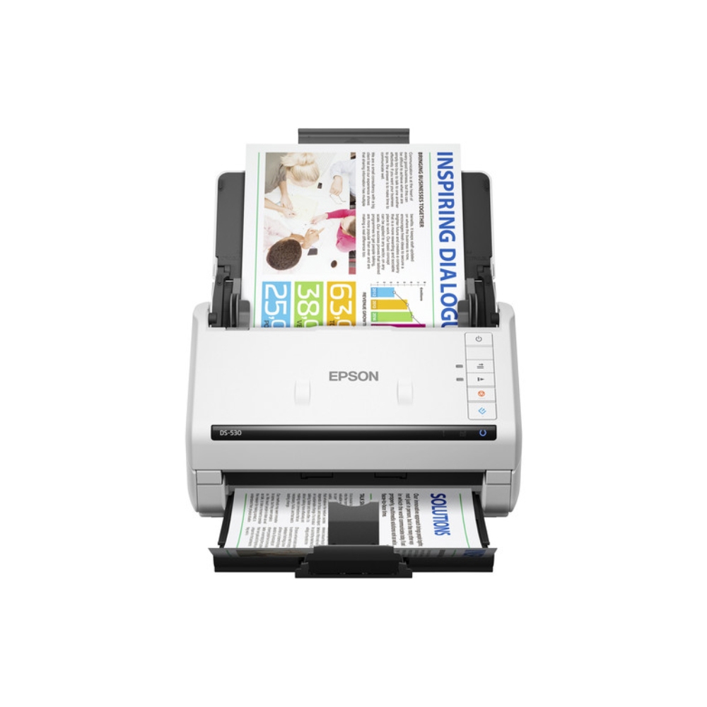 Epson DS-530 II Color Duplex Document Scanner Scan Speed: 35 ppm / 70 ipm USB 3.0