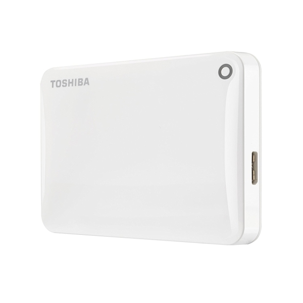 გარე მყარი დისკი TOSHIBA CANVIO CONNECT II 500GB (HDTC805EW3AA) WHITE 