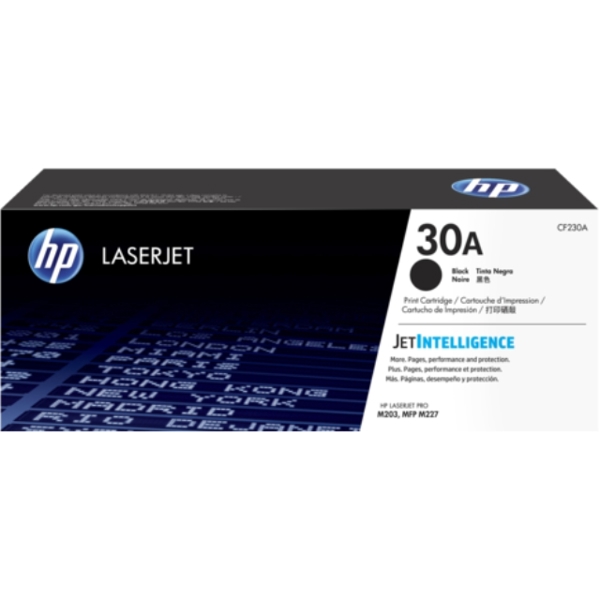 კარტრიჯი HP 30A Black Original LaserJet Toner Cartridge (CF230A)