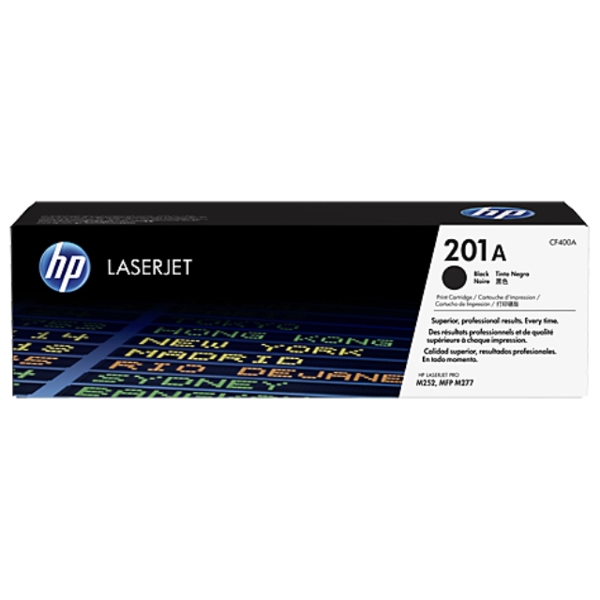 HP 201A Black Original LaserJet Toner Cartridge  CF400A