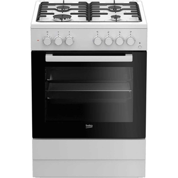 გაზქურა Beko FSE 62110 DW Superia, Oven Electric, White