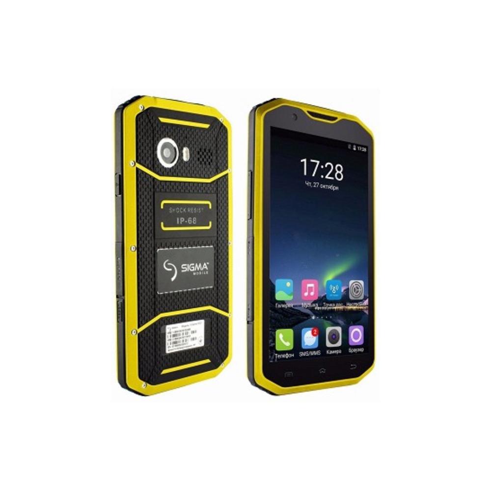 მობილური ტელეფონი SIGMA X-TREME PQ31 B/Y 16GB DUAL SIM