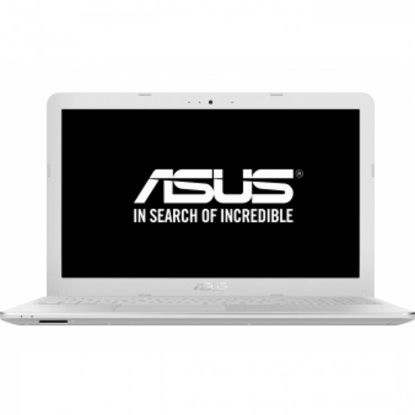 ნოუთბუქი  ASUSTEK ASUS R541SA WHITE  15.6 "  CEL N3060, 2GB, 500GB, DVD-RW, DOS