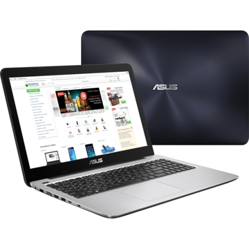 ნოუთბუქი  ASUSTEK ASUS X556UQ  BROWN  15.6” FHD  I5-7200, 8GB,1TB, GT940  2GB, DVD-RW, BT, NO OS