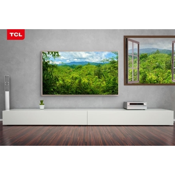 ტელევიზორი TCL  LED  49"(124CM) 49P2US GUN METAL SMART (ANDROID 5.1.1) 16:9 4K UHD 3840X2160 6.5MS 178*178* 280CDM2 4000:1 DVB-TT2C WIFI  LAN  HDMI USBMOVIE VGA 2X8W