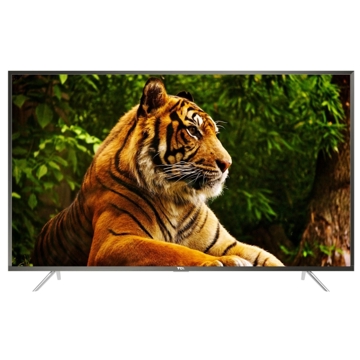 ტელევიზორი TCL  LED  55"(140CM) 55P2US GUN METAL SMART (ANDROID 5.1.1) 16:9 4K UHD 3840X2160 6.5MS 178*178* 280CDM2 4000:1 DVB-TT2C WIFI  LAN  HDMI USBMOVIE VGA 2X8W