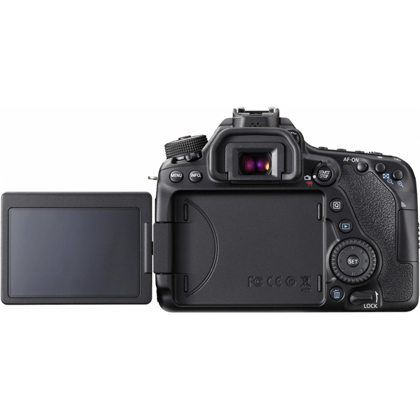 ციფრული ფოტოაპარატი Canon Eos 80D 18-55 IS, 20.2MP, 3.0" 1,040K-DOT VARI-ANGLE Touchscreen Black