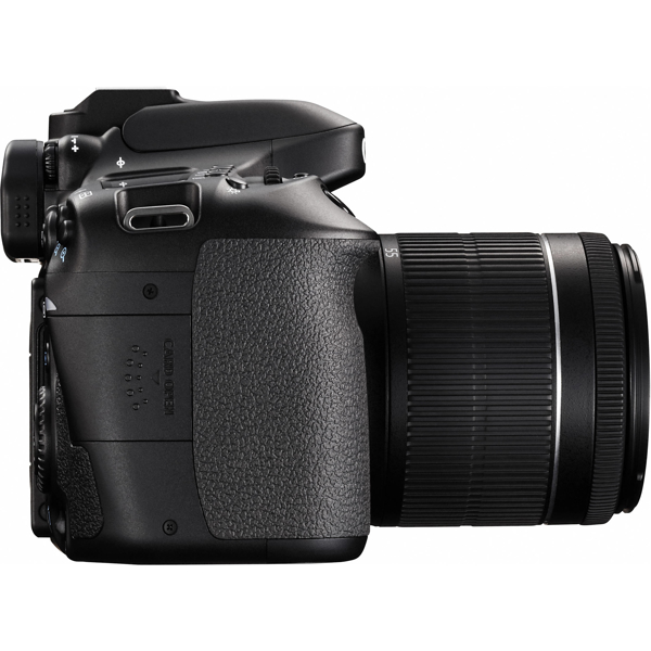 ციფრული ფოტოაპარატი Canon Eos 80D 18-55 IS, 20.2MP, 3.0" 1,040K-DOT VARI-ANGLE Touchscreen Black