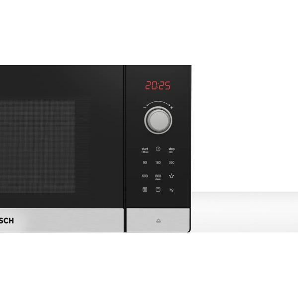 მიკროტალღური ღუმელი Bosch FEL053MS1, 800W, 25L, Microwave Oven, Black