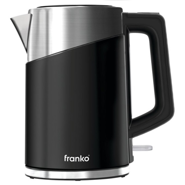 FRANKO FKT-1101, 2200W, 1.7L, Electric Kettle, Black/Silver