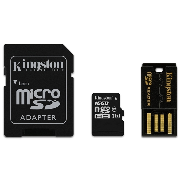 მეხსიერების ბარათი  KINGSTON Mobility Kit Gen2 MBLY 10 G2 16GB