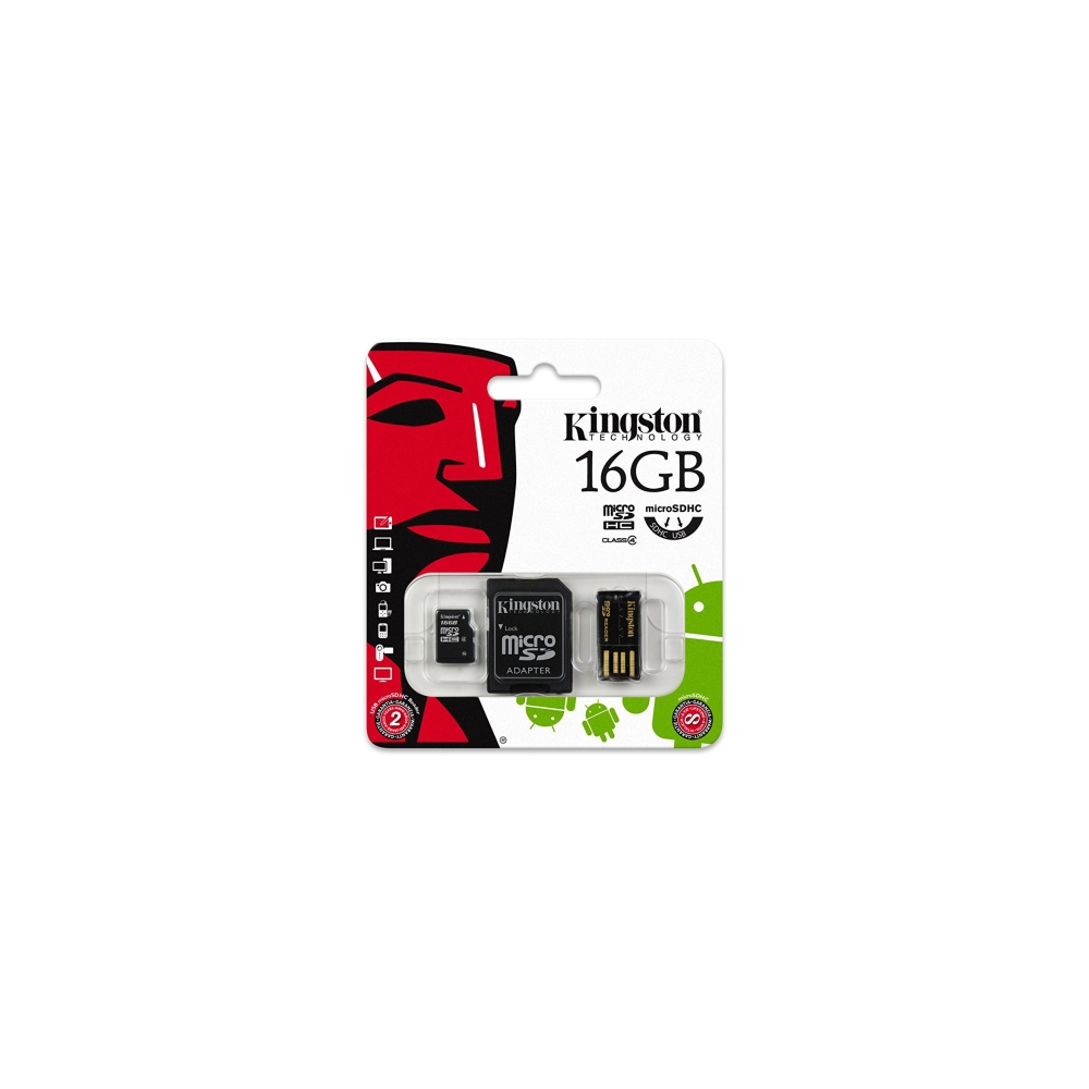 მეხსიერების ბარათი  KINGSTON Mobility Kit Gen2 MBLY 10 G2 16GB