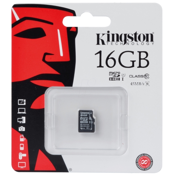 მეხსიერების ბარათი   KINGSTON SDC10G2/ 16GBSP