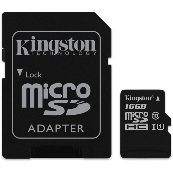 მეხსიერების ბარათი  KINGSTON SDC10G2/16 GB