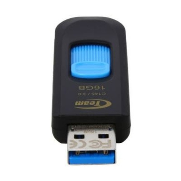 USB ფლეშ მეხსიერება TEAM C145 3.0 DRIVE 16 GB BLUE RETAIL