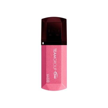 USB ფლეშ მეხსიერება  TEAM C153 DRIVE 64GB PINK RETAIL