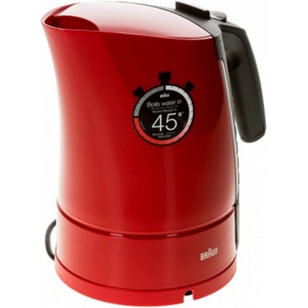 BRAUN WK300, 2200W, 1.7L, Electric Kettle, Red