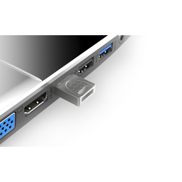 USB ფლეშ მეხსიერება TEAM C156 DRIVE 8 GB SILVER RETAIL